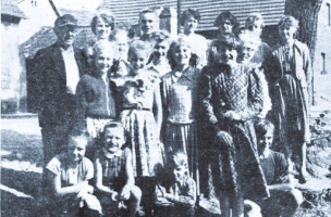 Berliner Ferienkinder auf Landverschickung im Steigerwald