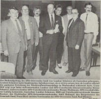 Heiner Schneier als Gast in Sand