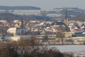 Blick nach Zeil vom Altmain aus