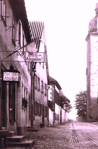 Pflasterzollstelle Zeil