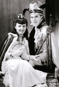 03 1951 führten das Narrenzepter Emil Schurig und Elfriede Schätzlein-Werner. Foto: Jakob Schneyer