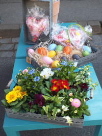 Mit dem Korb- und Weinmarkt in Sand hält auch der Frühling seinen Einzug