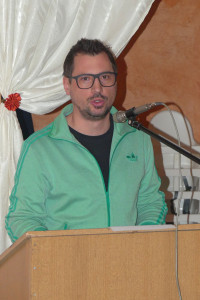 Matthias Naumann berichtete über seien Themen im Gemeinderat