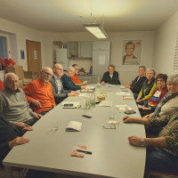 Leidenschaftliche Diskussionen um den zukünftigen Weg in der Bundespolitik kennzeichneten die Zusammenkunft der SPD-Senioren im Unterbezirk Haßfurt-Rhön im Wahlkreisbüro der SPD-Bundestagsabgeordneten Sabine Dittmar in Bad Kissingen. Vorsitzender Werner T